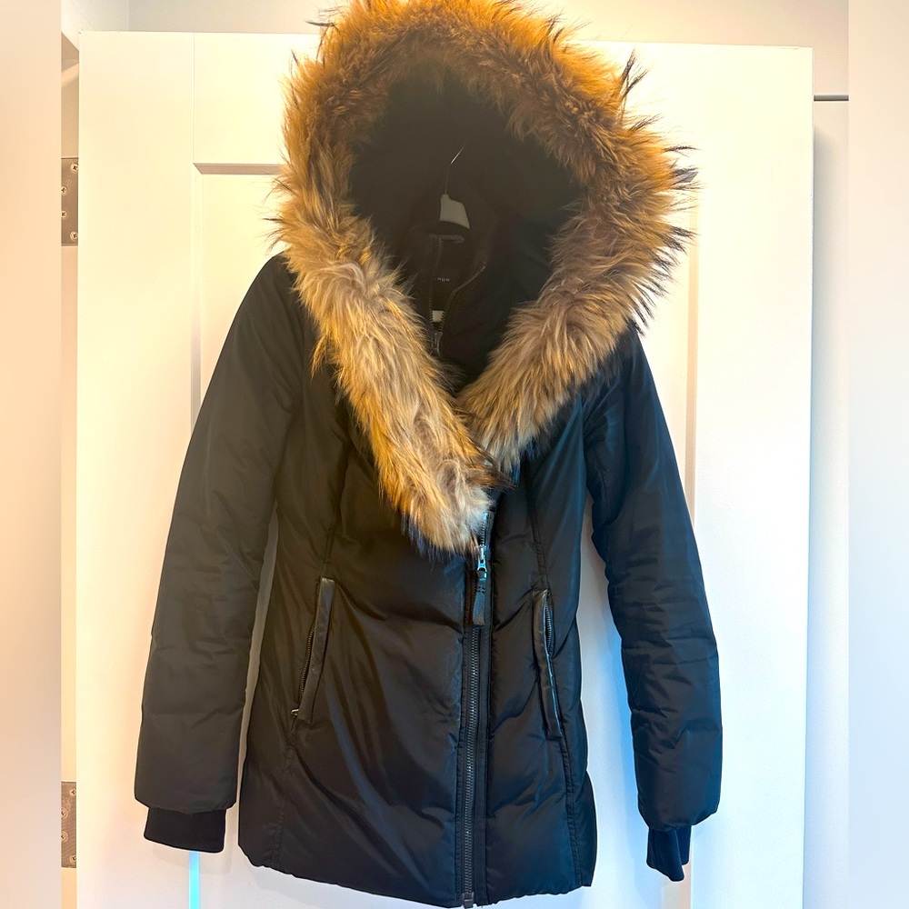 Mackage Down Coat with Signature Fur Collar size XS